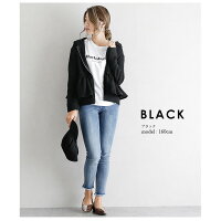 バックフリルパーカー長袖レディーススウェット風裏起毛あったかフード付きギャザーブルゾントレーナーアウタートップスおしゃれ可愛い2019秋冬新作M/L【lgww-ah40003】【予約販売:9月19日入荷予定順次発送】【送料無料】宅込