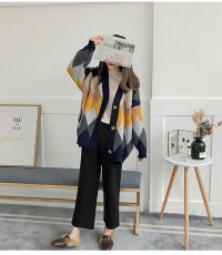 ニットセーターVネックレディーストップスおしゃれ可愛い2019秋冬新作フリー【6062-jf】【予約販売:15-20日】宅別