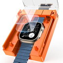 MAGIC JOHN 対応 Apple Watch Ultra 3(2025) Ultra 2/Ultra 49MM 保護フィルム 2枚入 ガイド枠付き 貼りやすい 気泡レ…