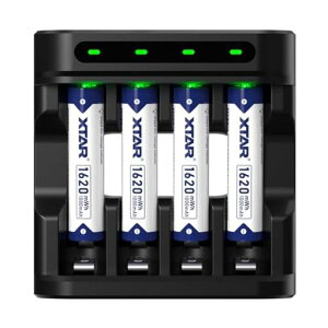 XTAR1.5V�[�d�r1620mWh�P4���`�E���d�rL4�[�d��Z�b�g1.5H�}���[�d