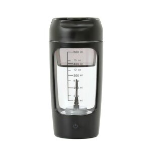 SHOOV電動プロテインシェーカーボトル|プロテインパウダーストレージ内蔵-22オンスUSB充電式スポーツやワークアウト用プロテインシェイク用自動ミキサーボトル使いやすいお手入れ簡単(…