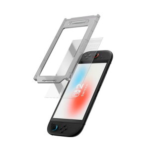 GeekShareSwitch2�p��ʕی�t�B�����X�N���[���v���e�N�^�[-9H�����K���X�n�C�u���b�h(�A���~�j�E��+PC)�Ϗ��h�~�E�C�A�[���{�H�E�����׃N���A-NS2(2025�N���f��)�Ή�(1������)