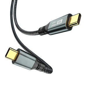 USBTypeCP[u1.5M20Gbpsf[^]100W/5A}[dPDΉUSB3.2Gen2W8K/60HzfoMacBookPro/AirAiPad