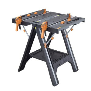 WORX ���[�N�X �܂肽���� ��Ƒ� ���[�N�e�[�u�� Pegasus �y�K�T�X WX051 �N�����v�h�b�O4�� �N�C�b�N�N�����v2�t�� �O���[ �؍�