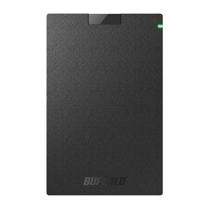 BUFFALO USB3.1(Gen.1)�Ή� �|�[�^�u��HDD �X�^���_�[�h���f�� �u���b�N 2TB HD-PCG2.0U3-GBA