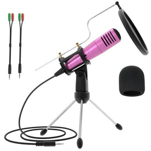 MSIZOY�X�}�z�}�C�N 3.5mm�R���f���T�[�}�C�N �v���O�A���h�v���C �O�r�X�^���h&�|�b�v�t�B���^�[�t�� ���}�C�N Windows Mac iPhone Android�Ή� �^�� �|�b�h�L���X�g youtube Skype �Q�[��