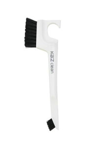 日本クリンテック(NihonCleantech)Ka:zClean2WAYブラシホワイト幅2.5cm全長20cmタイル目地お風呂浴室床水垢湯垢スキマ掃除溝掃除