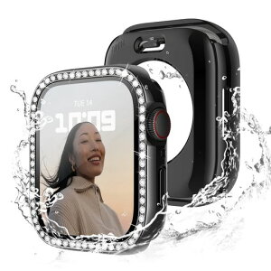 Recoppa�R���p�`�u��AppleWatch�P�[�X41mm�L���L���A�b�v���E�H�b�`�J�o�[�h���P�[�XSeries87�ɑΉ��K���X�t�B�����t����̌^IP68�h���d�l�_�C�������h���򊴃I�V�������f�B�[�X�u���b�N41mm