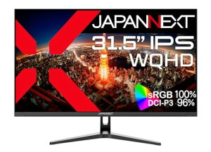 JAPANNEXT31.5C`j^[WQHD2560x1440𑜓xIPSfBXvC(HDMI/DisplayPort/Xs[J[//u[CgJbg)JN-IPS315WQHDR-C65W
