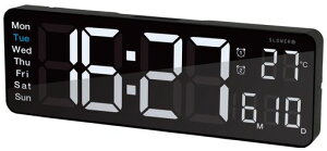 SLOWER|vfW^LEDfJCeAuvRttCjBLACK32010528mmLEDCLOCKRicoSLW367