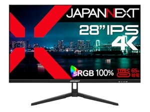 JAPANNEXT28C`j^[4KUHD3840x2160𑜓xIPSfBXvC(KVM/HDMI/DisplayPort/VESAΉ/u[CgJbg)JN-IPS28U-C6