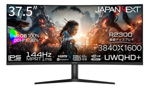 JAPANNEXT37.5C`Q[~Oj^[144Hz1msUWQHD+3840x1600𑜓xIPSBLACKplfBXvC