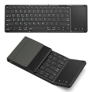 Omikamo �L�[�{�[�h ���C�����X �܂��� �^�b�`�p�b�h�t�� ipad �L�[�{�[�h Bluetooth �p��z�� �t���T�C�Y ���� Android/iOS/Windows/Mac/Google�Ή� �}���`�y�A�����O �[�d�� �p���^�O���t �É� ���^