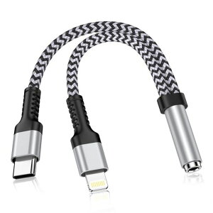 GAEF2in1Lightning&typeCCzWbN2025NŐViPhoneCzϊA_v^MFIF&HIFIϋviC҂ݗpACtHusbC3.5mmwbhzA_v^[ϊ