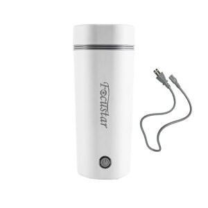 Focustar �|�[�^�u���P�g�� 350ML �d�C�P�g�� ���^ �g���x���P�g�� ��d�� 300W �|�[�^�u���d���Ŏg���� �}�������� �󕰂��h�~ ��������Ǝ����I�t �����^�т₷�� �R��Ȃ� �X�e�����X�|�� �c