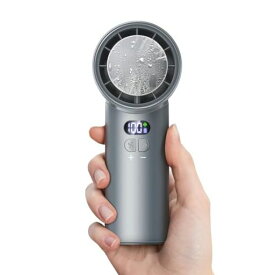 携帯扇風機ハンディファン【2025新モデル冷却プレート付き3in1】超高速大風量卓上扇風機5200mah瞬時冷感MAX-20°C冷却大容量充電式USB扇風機1-100無段階調節長時間持続使用5枚羽根強力ストラッ…