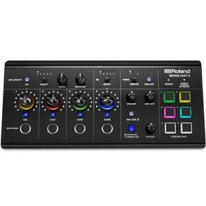 ���[�����h Roland BRIDGE CAST X/HDMI�r�f�I�L���v�`��/�Q�[�~���ODAC�A���v/�I�[�f�B�I�C���^�[�t�F�[�X/�z�M/�Q�[�~���O�~�L�T�[/Mac/Windows / 2PC�z�M /�u���b�W�L���X�g�G�b�N�X