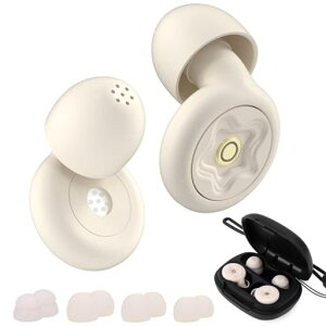 耳栓睡眠用いびき防止45dB低減みみせん遮音快眠安眠騒音対策ノイズキャンセリング水泳/仕事用/勉強/ライブ/旅行/機内用安眠グッズ聴覚プロテクションイヤチップシリコン製水洗い可能繰…