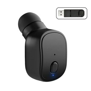 tongotdiイヤホン片耳ワイヤレスbluetooth最小ミニ左右耳兼用小型CVC6.0ノイズリダクションイヤホンマイクブルートゥース通話マイク付き12H長時間連続使用可100mAhUSBマグネット充電式IPX4防水