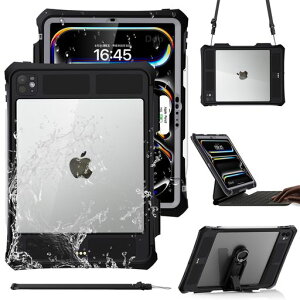 ������DooiPadPro11�C���`(M5/M4)�p�h���P�[�X2025/2024iPadPro11��6/5����p�����C�J�o�[IP68�h���K�i�ϏՌ��y�����[PencilPro���C�[�d�Ή��X�^���h�ƃX�g���b�v�t��Magic