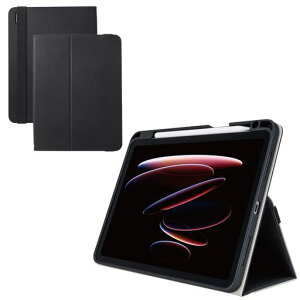 �G���R��iPadAir11�C���`(M4/M3/M2)10.9(��5�����4����)�P�[�X�\�t�g���U�[�y��2�̃X�^���h���[�h�^�b�`�y���z���_�[�t���u���b�NTB-A25MPLF2BK