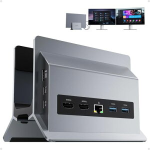 PULWTOP11in1USBC�h�b�L���O�X�e�[�V����2��ʏo��2HDMI4K60Hz+3USBA/C3.210Gbps+2USBA5Gbps+USB-A2.0+RJ45�C�[�T�l�b�g+PD3.0