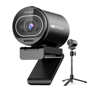 EMEET S600 4K WEB�J���� �O�r&�{�[���W���C���g�t�� UHD �E�F�u�J���� 800����f 1080p 60fps �����\�Z���T�[����