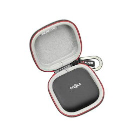 収納ケース互換品ShokzOpenFit2/OpenFitAir/OpenFit完全ワイヤレスイヤホン対応-ブラック(ケースのみ)