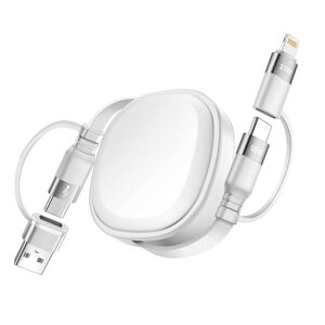 �y65w+27W�z�[�d�P�[�u��������肠���ӂ���[�d�R�[�h�}���[�dMFi�F��4in1���C�g�j���O�^�C�vc�ϊ�iphone�[�d�P�[�u���R�[�h���[���X�}�z�[�d�R�[�hiPhone17161514Pro