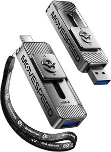 MOVESPEEDSSD�O�t��128/256/512/1TB/2TB�X�e�B�b�N�^USB3.2Gen2Type-A/Type-C���Ή�����➑�Win/MacPS5/PS4iPhone15/16/17�V���[�Y�Ή��|�[�^�u��SSD