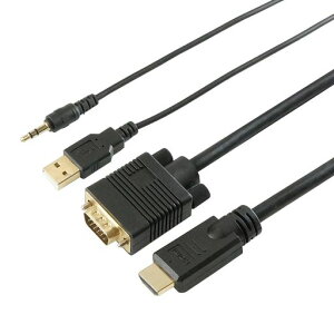 �z�[���b�NVGA�E�������HDMI�ϊ��P�[�u��2mVGAtoHDMIVGHD20-030BK