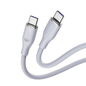 USBTypeC�P�[�u��VOLTME100WPD�Ή��}���[�d�����ϋvusb�P�[�u���V���R���f�ލ̗p���܂Ȃ��f���h�~iPhone16/15�AMacbookPro/AiriPad�m�[�g�p�\�R��GalaxyGoogle