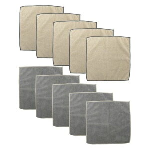 アズマおそうじクロス10枚入-INマルチクロスマイクロファイバーふきん台ふきぞうきん汚れにくい雑巾水だけで油汚れが落とせるしょう油・ソースなどの食卓の汚れ拭き洗面台吸水性速乾…