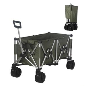 FengzelOutdoor�A�E�g�h�A���S���L�����[�J�[�g200L��e�ʑω׏d250kg�A���~�����t���[��360�x��]���O����^�^�C����������2WAY�R���p�N�g�����������L�����[���S��(�~���^���[200L)