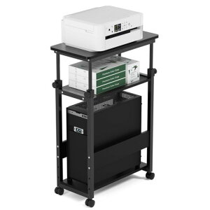 DEWEL pc���S�� �p�\�R�����S�� �v�����^�[�� ���~�� �������� �L���X�^�[�t�� ��60x���s��30x ����74-95cm �p�\�R�����b�N �T�C�h�f�X�N ���S�� ���b�N ���� ���[�I �p�\�R���{�̎��[ �I�t�B�X�c