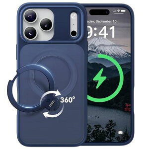 �y2026�ō�����&��_360�x��]�zCASEKOO iPhone 17 Pro Max �p �P�[�X MagSafe�Ή� �ČRMIL�K�i 360°�S�����ϏՌ� �y���c�����E�p�x���R�����z�ő�25W�}���[�d�Ή� �w��h�~/�}�b�g�d�グ/���ϖh�~/���c