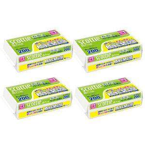 y܂ƂߔzXRbeBy[p[ӂTbƃTb400(200g)x4Zbg