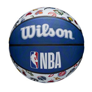 Wilson(�E�C���\��)�o�X�P�b�g�{�[��NBAALLTEAM(�I�[���`�[��)WTB1301XBNBA03�A�E�g�h�A�p3�����b�h/�z���C�g/�u���[