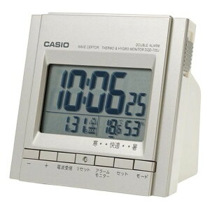 CASIO(�J�V�I) �ڊo�܂����v �d�g���v �V���o�[ �f�W�^�� �_�u���A���[�� �X�k�[�Y ���C�g DQD-705J-8JF