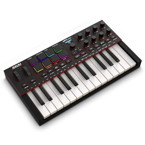 Akai Professional MPK Mini IV 25�� USB-C MIDI�L�[�{�[�h�R���g���[���[ �u���b�N
