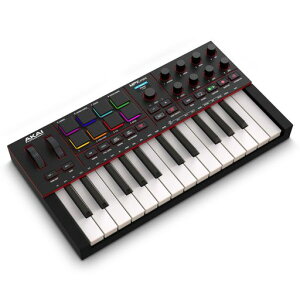 Akai Professional MPK Mini IV 25�� USB-C MIDI�L�[�{�[�h�R���g���[���[ �u���b�N
