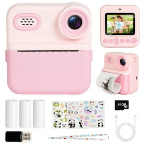 DEWEL�L�b�Y�J�����C���X�^���g�v�����g�q���p�J�����q���p�f�W�^���J�����g�C�J����4800����f1080PHD����16�{�Y�[������@�\�t�����M���Q�[���E���y�v���[���[����64GBSD�J�[�h&USB�[�d�t�c