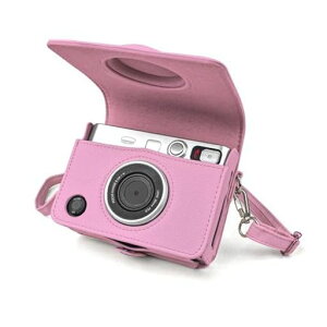 RieibiMiniEVO�P�[�X-�r���e�[�WPU���U�[�ی�P�[�XFujiInstaxMiniEVO�C���X�^���g�J�����p-���߉\�ȃV�����_�[�X�g���b�v�t�����O���\�ȃo�b�O�o�b�e���[�[�d�|�[�g-�s���N