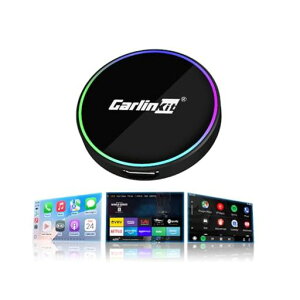 CarlinkitHD2CPPro���C�����XCarPlayAndroidAutoHDMI���͋@�\3IN1�A�_�v�^�[TVBox/TV�X�e�B�b�N/GameBox/�p�\�R���ɑΉ�2K�܂ł̉𑜓x�Ή������ŗL��CarPlay���ڂ���ԗ��Ή�