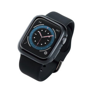 �G���R��AppleWatch(�A�b�v���E�H�b�`)�P�[�X�o���p�[40mm[AppleWatchSE2SE654�Ή�]�\�t�g�t�B�������p�u���b�NAW-20SBPUBK