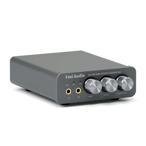 Fosi Audio K5 PRO DAC �w�b�h�t�H���A���v �}�C�N���͉� �~�j ���^ HiFi �X�e���I �f�W�^�� DAC �Q�[���p USB-C/��/�������� RCA/3.5mm�w�b�h�z���o��