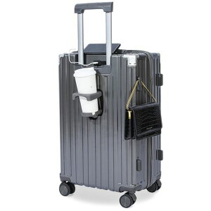 [XCHMYi]�X�[�c�P�[�X�@���������݉\USB�[�d�|�[�g�t���J�b�v�z���_�[�t���É��_�u���L���X�^�[�y�ʗ��s�p(�_�[�N�O���[S/�@������/39L(1~3��))