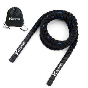 ジムロープなわとびトレーニング用アスリート格闘家仕様縄跳び大人重り縄2.8m3m筋トレダイエットエクササイズヘビーロープ室内屋外人気男女兼用収納ポーチ付きスポーツ用品(ブラック*…