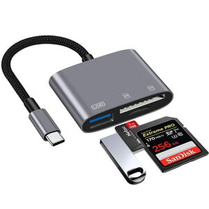 y2024MFiKFؕizUSB-CSDJ[h[_[3in1}`ϊA_v^OTG@\Type-CUSBJA_v^ʐ^/rfI]of[^]USB-C/SD/TF/USBJ[hƌ݊ݒsv