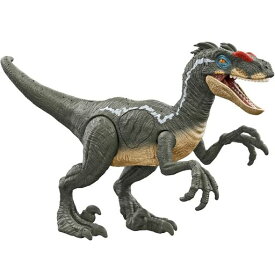 マテル(MATTEL) ジュラシックワールド(JURASSIC WORLD) ダメージ! ひかる ヴェロキラプトル 【全長:約19.8CM】 【4才~】 HNC11